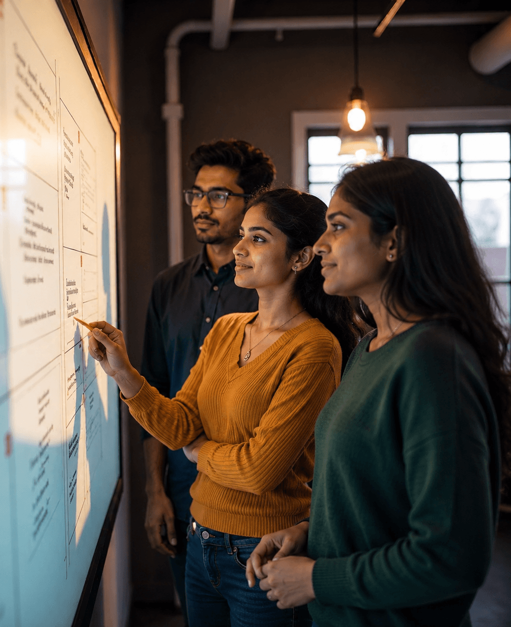 Students collaborating at Thynkspire - Our Mission