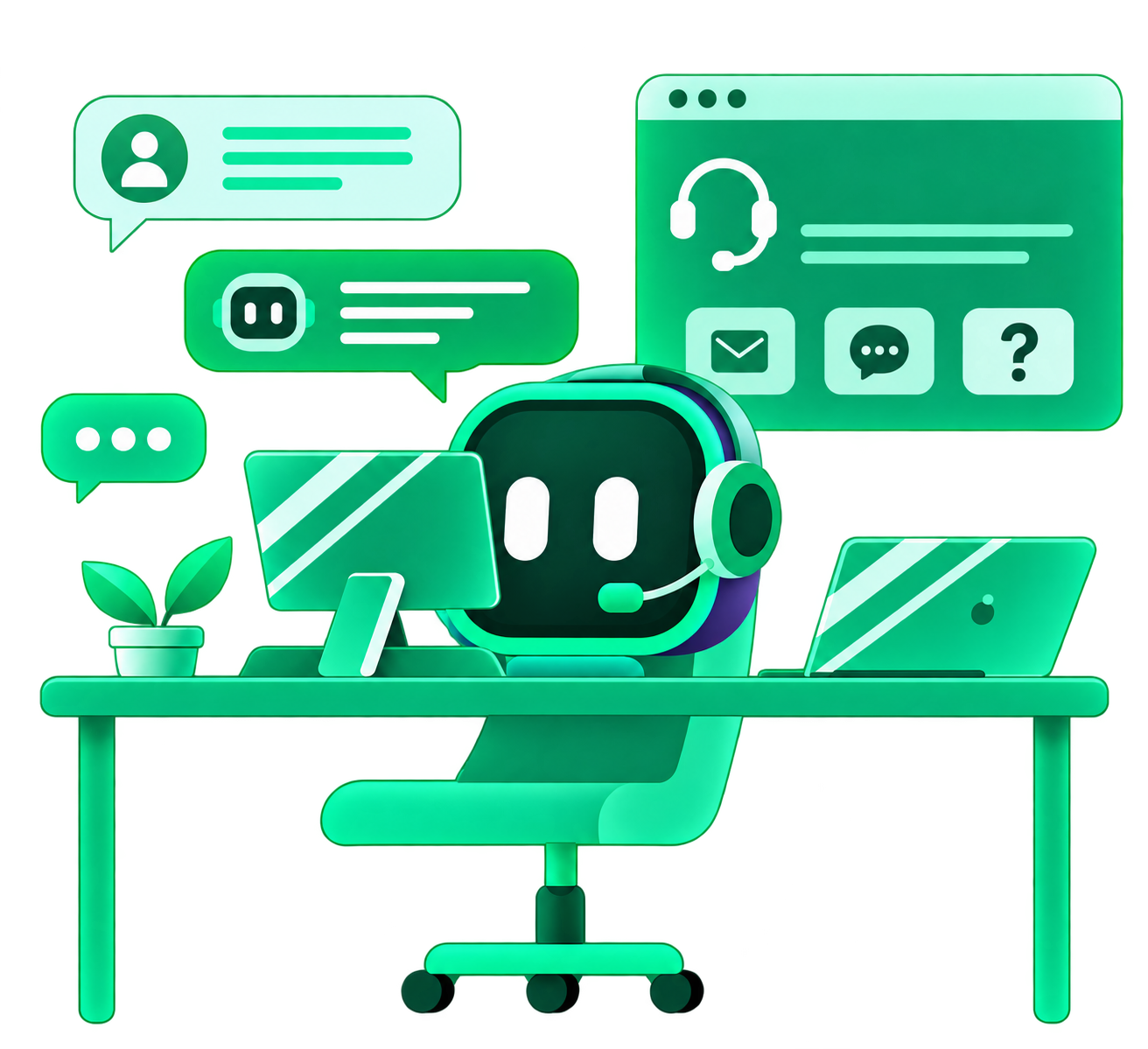 Thynkspire Coding Desk Animation